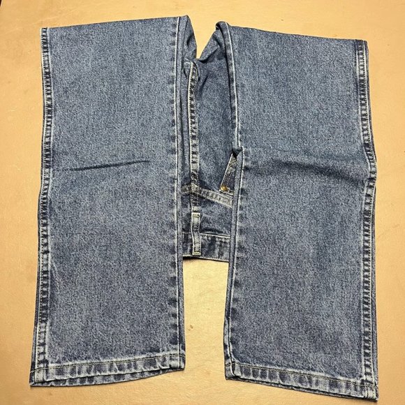 Wranglers Size 30X30 Medium Wash George Strait Collection Straight Leg Jeans - Picture 3 of 9